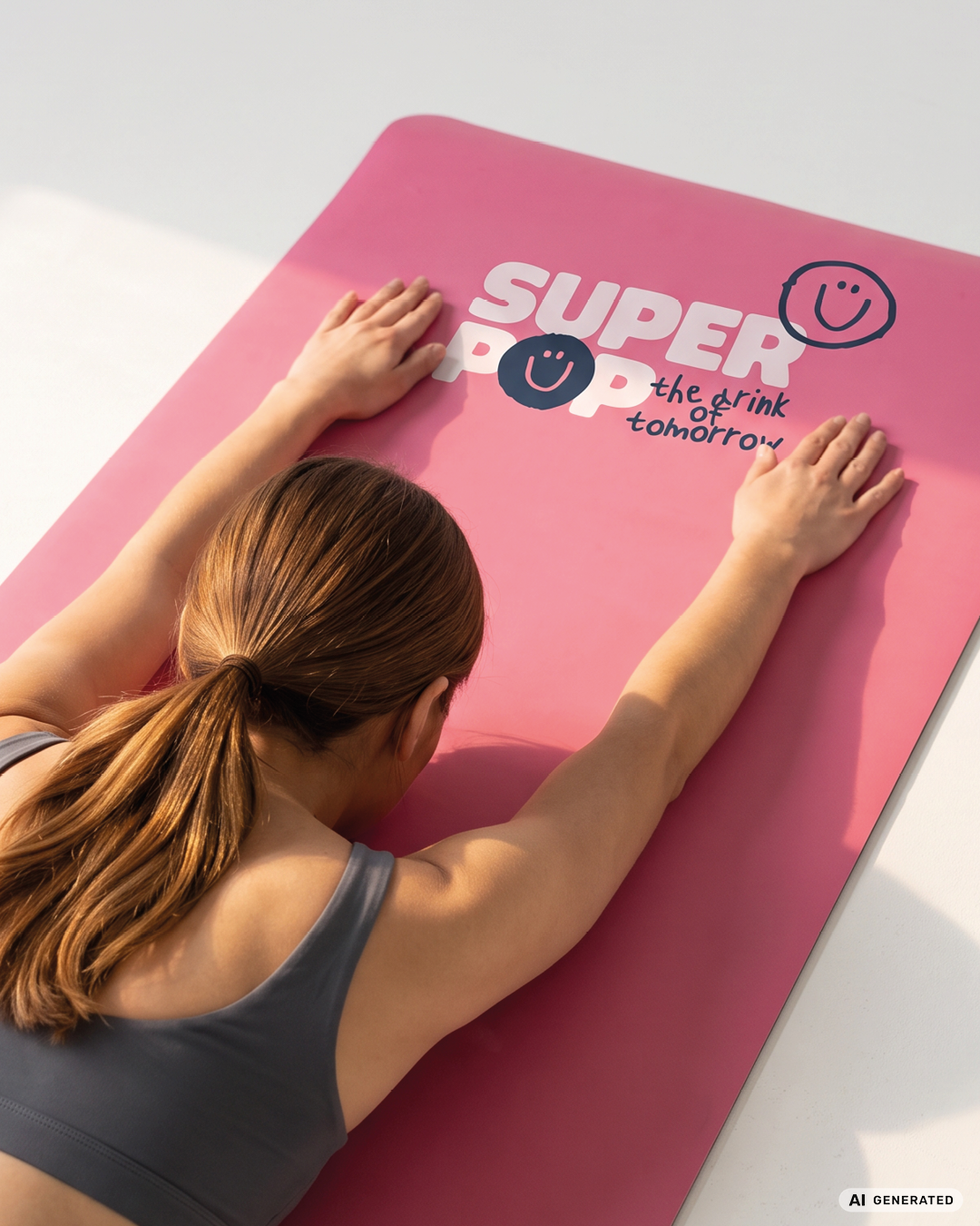 SUPER POP Routine Yogamatte