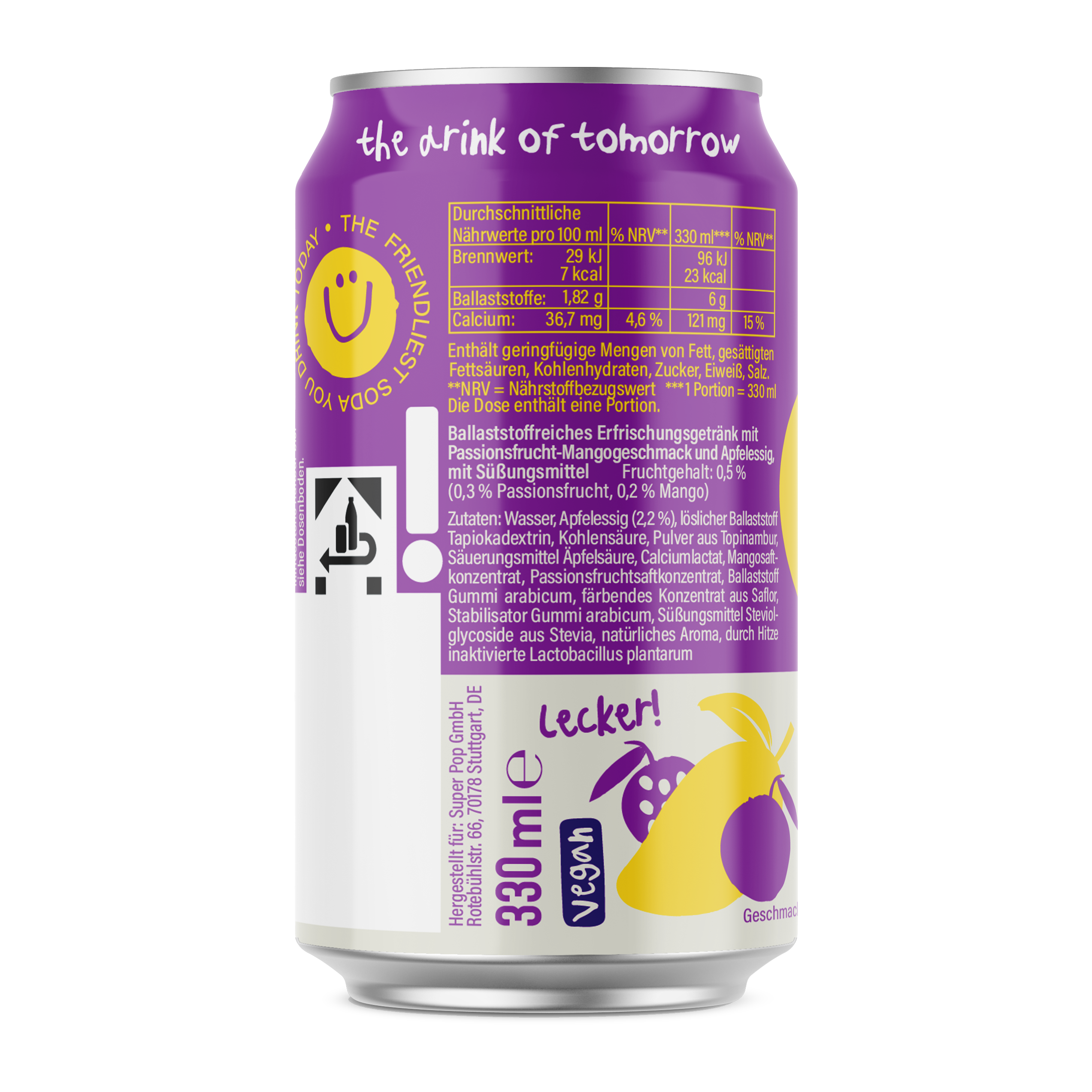 SUPER POP PASSIONFRUIT-MANGO (24er-Pack)